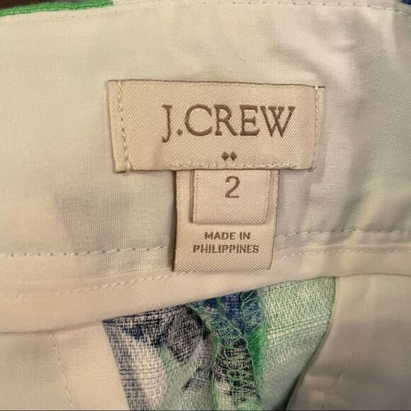 J. Crew Factory Floral Linen Shorts - Picture 5 of 5